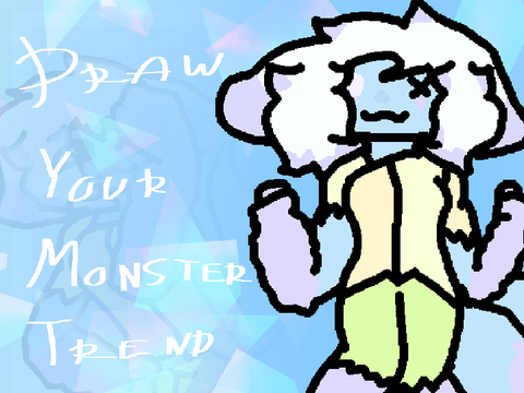 Draw Your Monster || OC Trend || Candy 