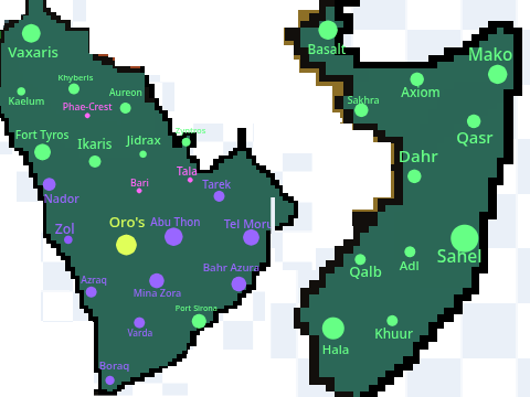 Republic of Azura Cities (Updated)