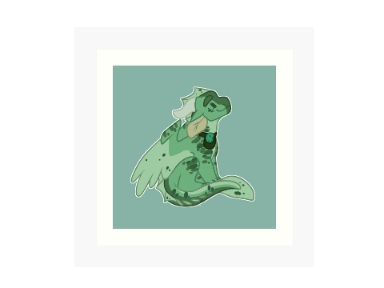 Seawing-Leafwing hybrid fanart