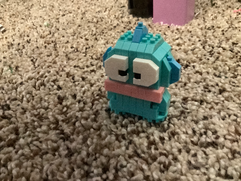 Guys i literally have no idea what to post so heres a hangyodon thing i made