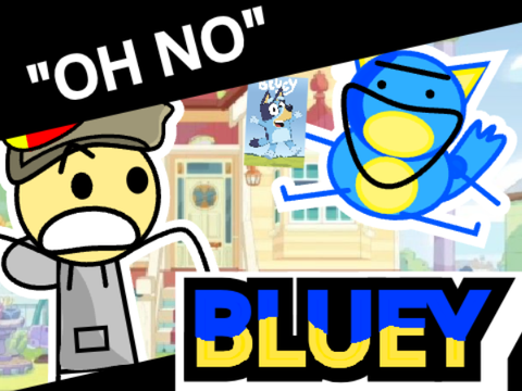 Bluey the sigma dog #animation #all