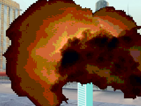 Catching Game WITH EXPLOSIONS