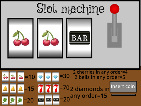 Slot machine (rigged)