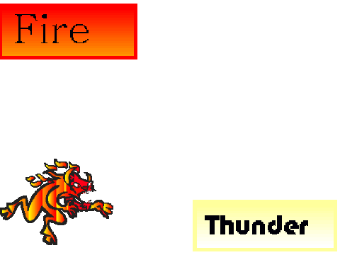 fire vs thunder