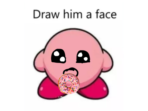 Remix and give kirby a face remix remix remix remix remix remix