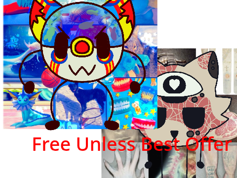 (Free Unless Best Offer) Silly Object Doodle Adopts (Open!)