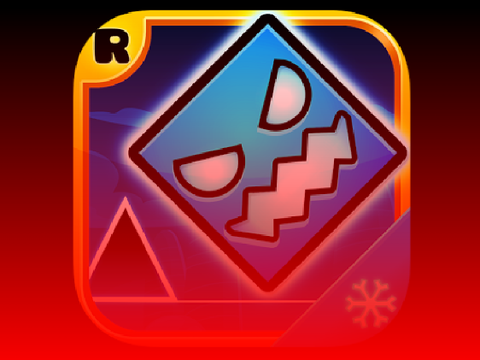 GEOMETRYDASH RED&BLUE - p.s, n.e, p.t.