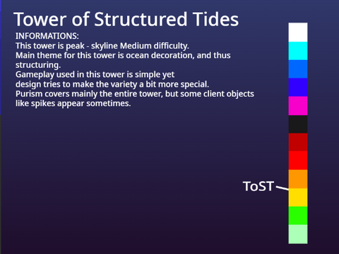 Tower of Structured Tides