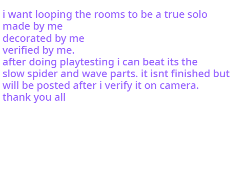 looping the rooms update