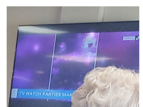 The nursing room tv!