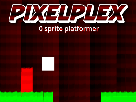 Pixelplex     | 0-sprite scrolling platformer