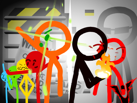 Alan Becker Fan art || but i added faces.. AGAIN