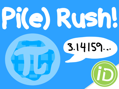 Pi(e) Rush! #pi #games #math