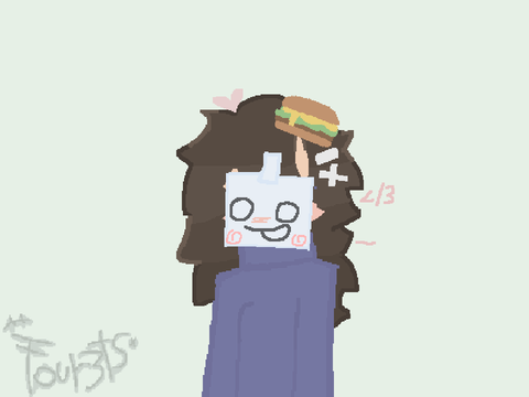 -Making fanart for people-