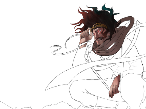 Aizawa Drawing | Visor and Scarf