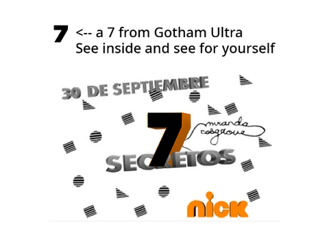 That 7 is Gotham Ultra.