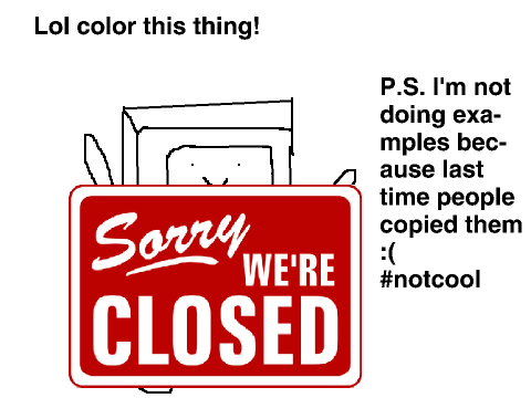 color the BMO round 1 *CLOSED*