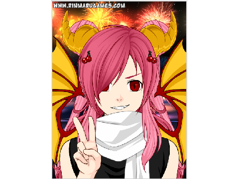 Nashi in her demon form
