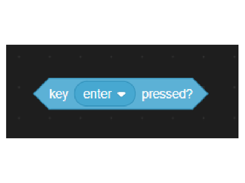 key enter pressed HACKED BLOCK