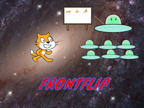 frontflip loop animation