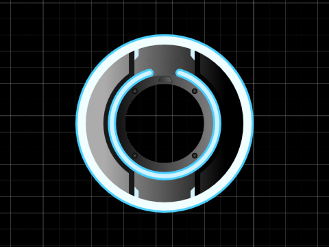 Tron Project - Identity disc