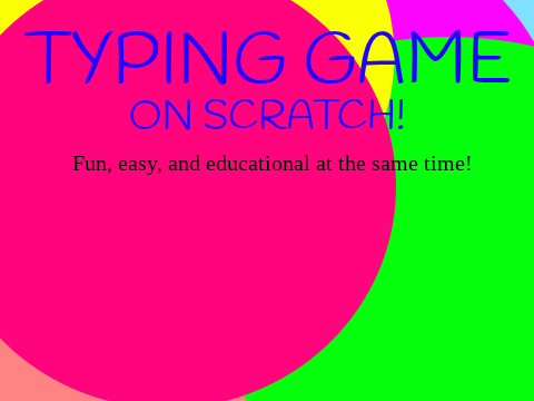 Typing game