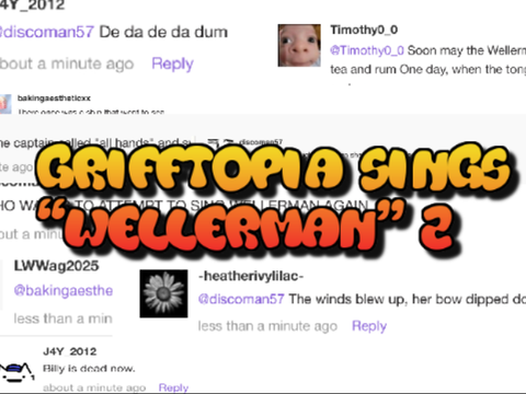 Grifftopia Sings “Wellerman” Attempt 2 #grifftopia