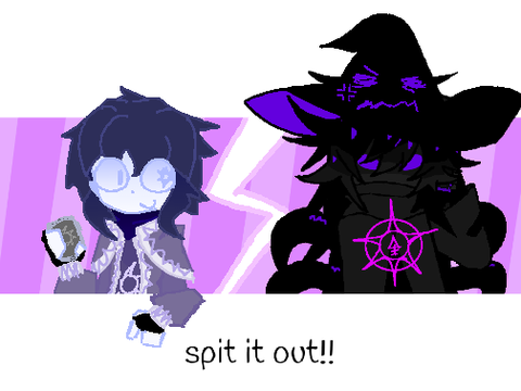 spit it out || azuretime | forsaken [collab]