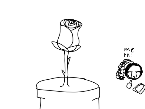 Made something while crying