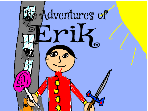 Front page for The Adventures of Erik