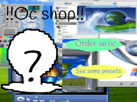 ✨Oc shop! :3✨{} Finally open!! {}