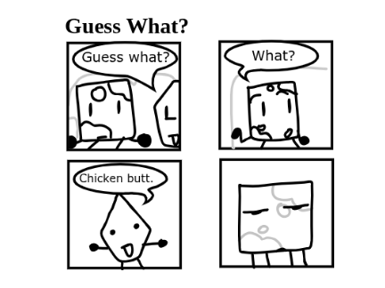 SOSC Shorts Comics #1: Guess What?