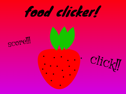 healthy food clicker