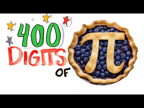 400 Digits of Pi AsapSCIENCE (Pi Day 2026)