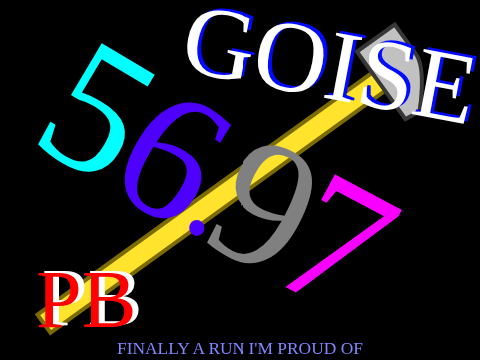 YOOYOYOOYOYOOO GOISE PB 56.97