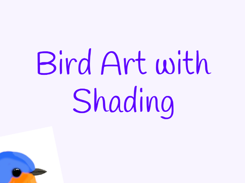 Bird Art with Shading
