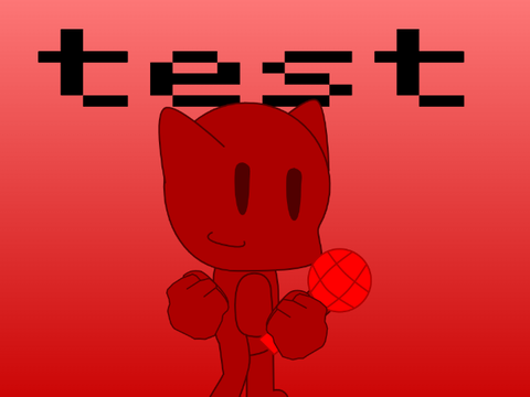 red cat　【test】