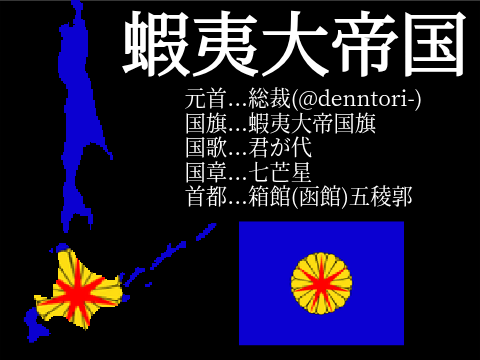 蝦夷大帝国の発展計画(草案)
