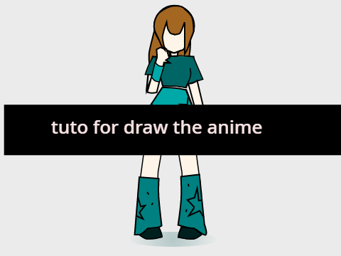 tuto to draw an anime