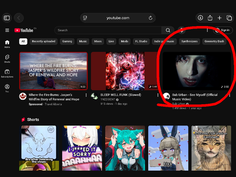 Ive seen this music video so many times and its still recomended _/\_