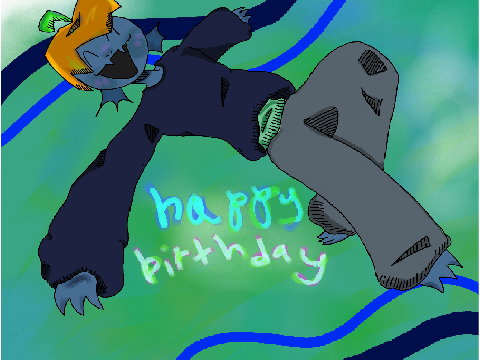 this took me 1 1/2 days- HAPPI BIRTHDAY AXEL <3