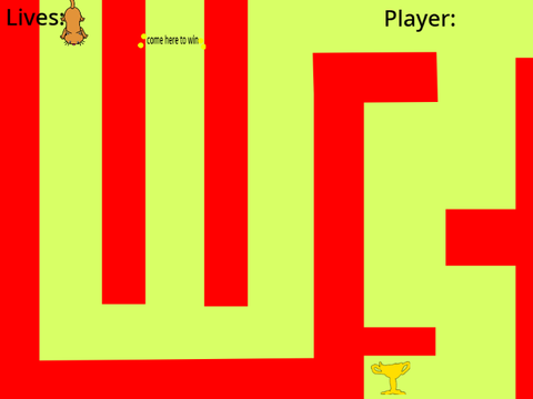 Maze but with only one level (couldn't be bothered to add more)