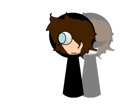hm, I feel something behind me-