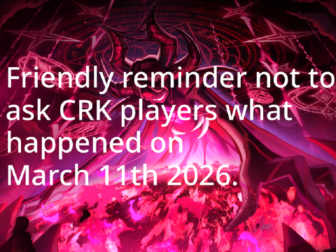 March 11th 2026. CRK.