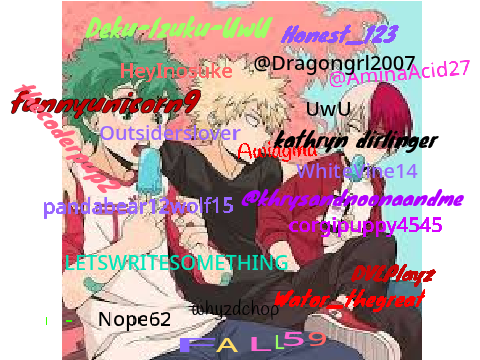 Sign if you LOVE My Hero Academia!!! remix remix remix