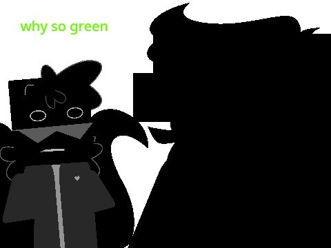 "I'm so green"