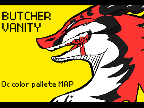 (PUTTING TOGETHER) Butcher Vanity - OC color Pallete MAP 