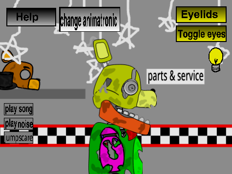 Withered Animatronic Simulator oc