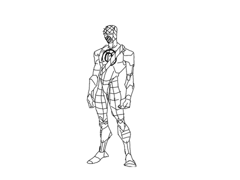 My new superhero oc!