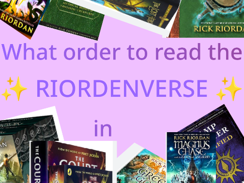 What order to read the Riordanverse in 